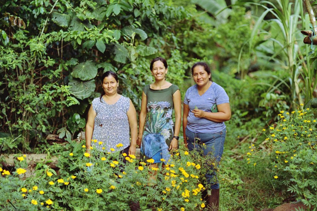 The women of Huerta Luna Farm