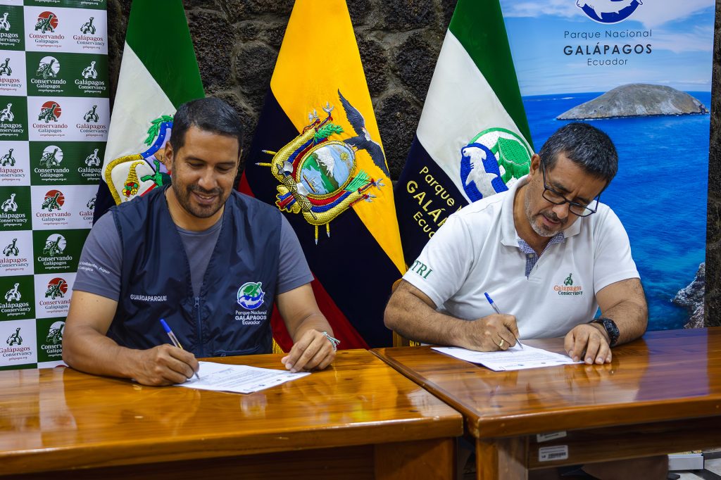 We Renew Our Commitment With the Galápagos National Park Directorate To Protect Galápagos for Future Generations