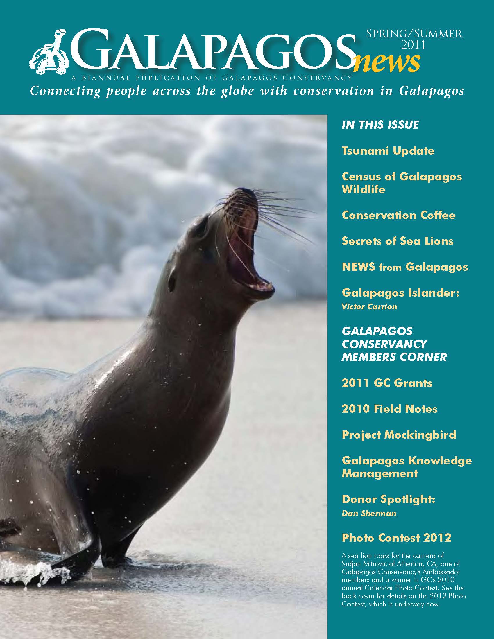 Galapagos post summer 2011